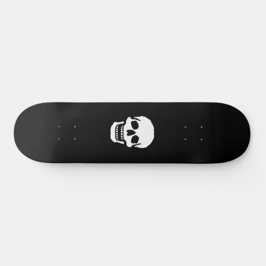 Scary Laughing Skull Persoonlijk Skateboard (Horizontaal)