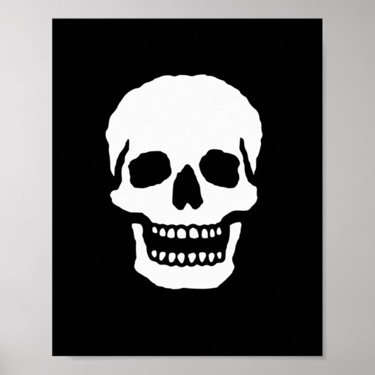 Scary Laughing Skull Poster (Voorkant)