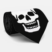 Scary Laughing Skull Stropdas (Opgerold)