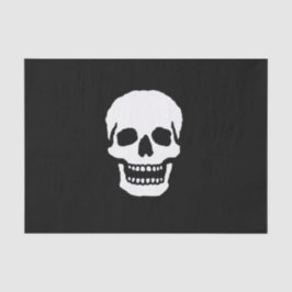 Scary Laughing Skull Tissuepapier