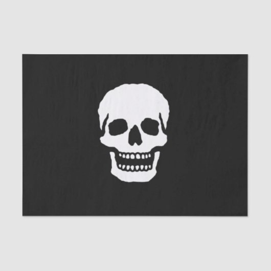 Scary Laughing Skull Tissuepapier (Voorkant)