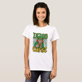 Scary Leprechaun Irish Curse St Patricks Day T-shirt (Voorkant volledig)