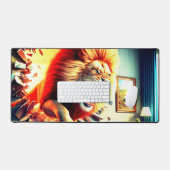 Scary Lion Bureaumat (Keyboard & Muis)