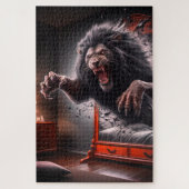 Scary Lion Legpuzzel (Verticaal)