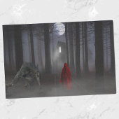 Scary Little Red Riding Hood Werewolf Tissuepapier