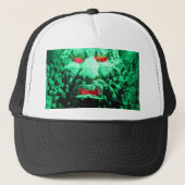 Scary Mask Face in Rock Face Trucker Pet (Voorkant)