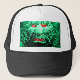 Scary Mask Face in Rock Face Trucker Pet