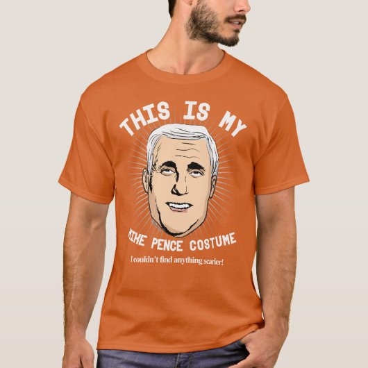 Scary Mike Pence kostuum T-shirt (Voorkant)