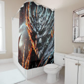 Scary Monster Douchegordijn (In situ)