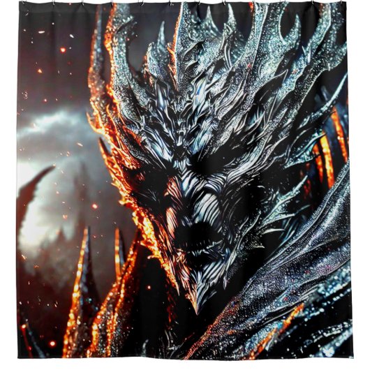 Scary Monster Douchegordijn (Voorkant)