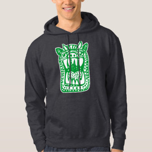 Scary Monster - Groen Hoodie