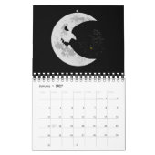 Scary moon en vleermuizen kalender (Jan 2027)