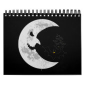 Scary moon en vleermuizen kalender (Hoes)