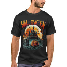 Scary Moonlit Haunted Castle Grim Reaper Halloween