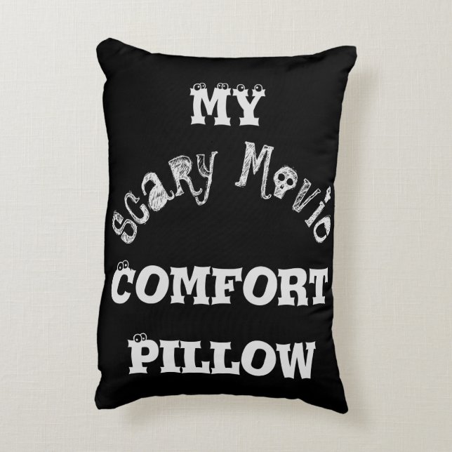 Scary Movie Accent Pillow Kussen (Achterkant (Verticaal))