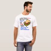 Scary Movie Hallo Grappige T-shirt (Voorkant volledig)