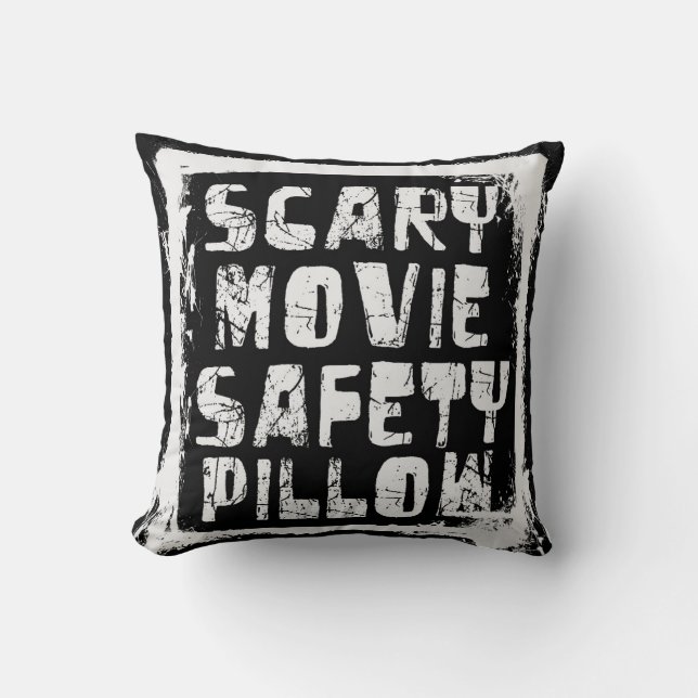 scary Movie Safety Pillow omkeren Kussen (Voorkant)