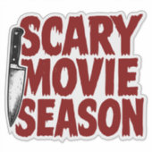 Scary Movie Seizoen Horror Sticker (Voorkant)