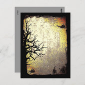 Scary Night Briefkaart (Voorkant / Achterkant)