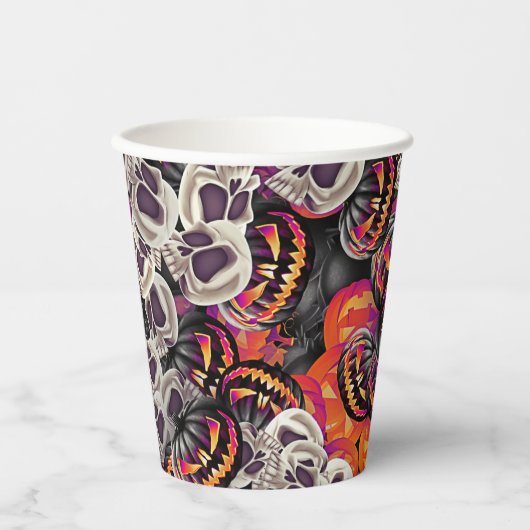 Scary Night Papieren Bekers (Voorkant)