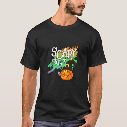 Scary Night T-shirt (Voorkant)