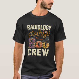 Scary Nurse Halloween Ghost Spider Radiology Nurse T-shirt