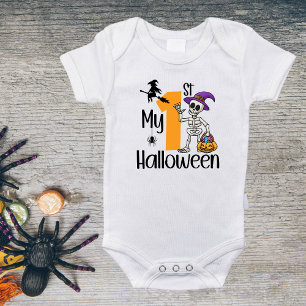 Scary Outfit Cadeau Schattige Kostuum Mijn 1e Hall Romper