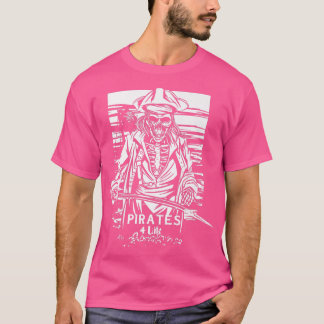 Scary Pirate Skeleton T-shirt