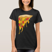 Scary Pizza voor een Halloween T-shirt (Voorkant)