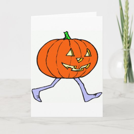 Scary Pumkin Kaart (Voorkant)