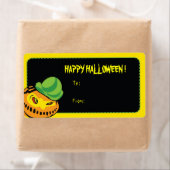 Scary pumpkin - Halloween Labels (Insitu)