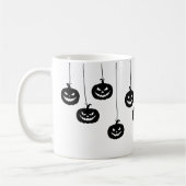 Scary Pumpkin hanging Koffiemok (Links)