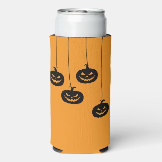 Scary Pumpkin hanging Seltzer Blikjeskoeler (Seltzer Achterkant)