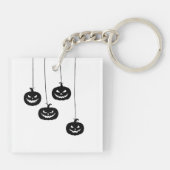 Scary Pumpkin hanging Sleutelhanger (Achterkant)