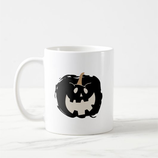 Scary Pumpkin Koffiemok (Links)