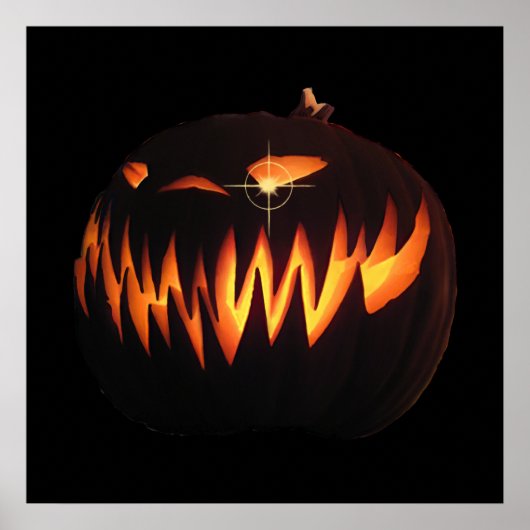 Scary Pumpkin-Poster Poster (Voorkant)
