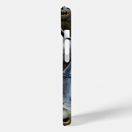 Scary Pumpkin Web Halloween iPhone / iPad case (Achterkant / Links)