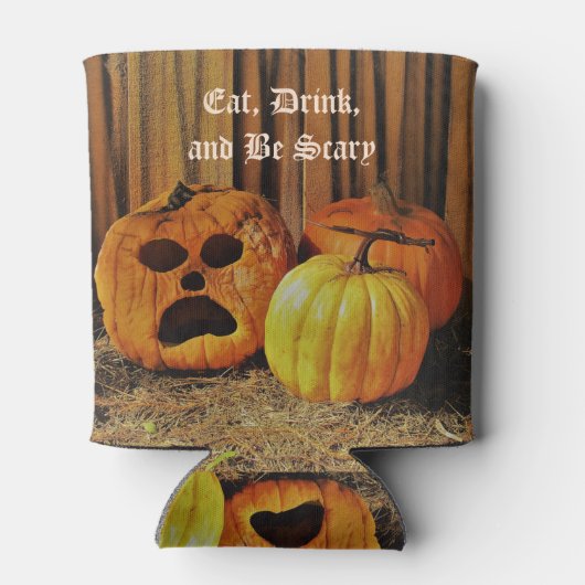 Scary Pumpkins Personalized Koelbox Blikjeskoeler (Achterkant)