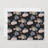 Scary Pumpkins verlaat uitnodiging voor Halloween  (Achterkant)