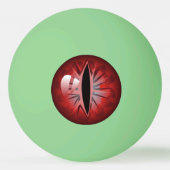 Scary Red Eyes Glow in Dark Eyeballen Pingpongbal (Voorkant)