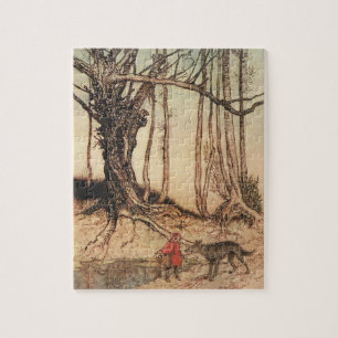 Scary Red Riding Hood Legpuzzel