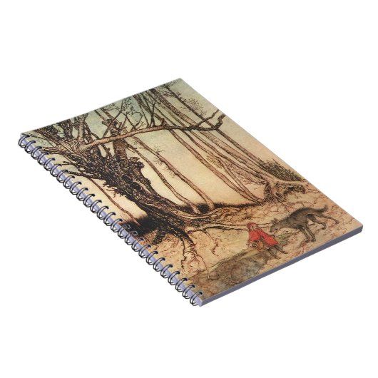 Scary Red Riding Hood Notitieboek (Rechterzijde)