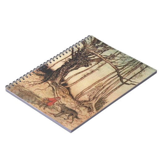 Scary Red Riding Hood Notitieboek (Linkerzijde)