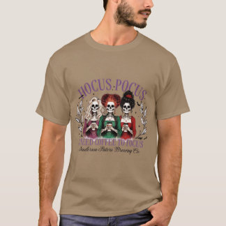 scary retro 90s magic vintage witches 80s funny ha t-shirt