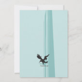 Scary Scarecrow Halloween Party Invitation Kaart (Achterkant)