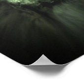 Scary screaming skull poster (Hoek)