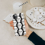 Scary Scull Black & White Pattern|Happy Halloween iPhone 11Pro Max Hoesje<br><div class="desc">Scary Scull Black & White Pattern|Happy Halloween</div>