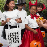 Scary Scull Black & White Pattern|Happy Halloween Tote Bag<br><div class="desc">Scary Scull Black & White Pattern|Happy Halloween</div>