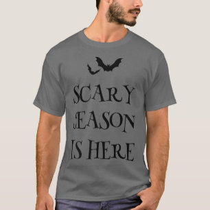 Scary Season Halloween Scary Costume Spooky Bats F T-shirt
