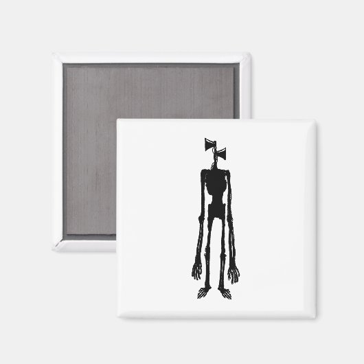 Scary Siren Meme Gamer Kids Boys Girls Xmas Gifts  Magneet (Voorkant / Achterkant)